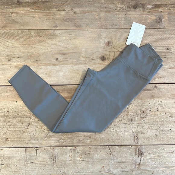 NWT- Fabletics Boost PowerHold High Waisted 7/8 Legging (24”)- SLATE GREEN - Picture 4 of 10